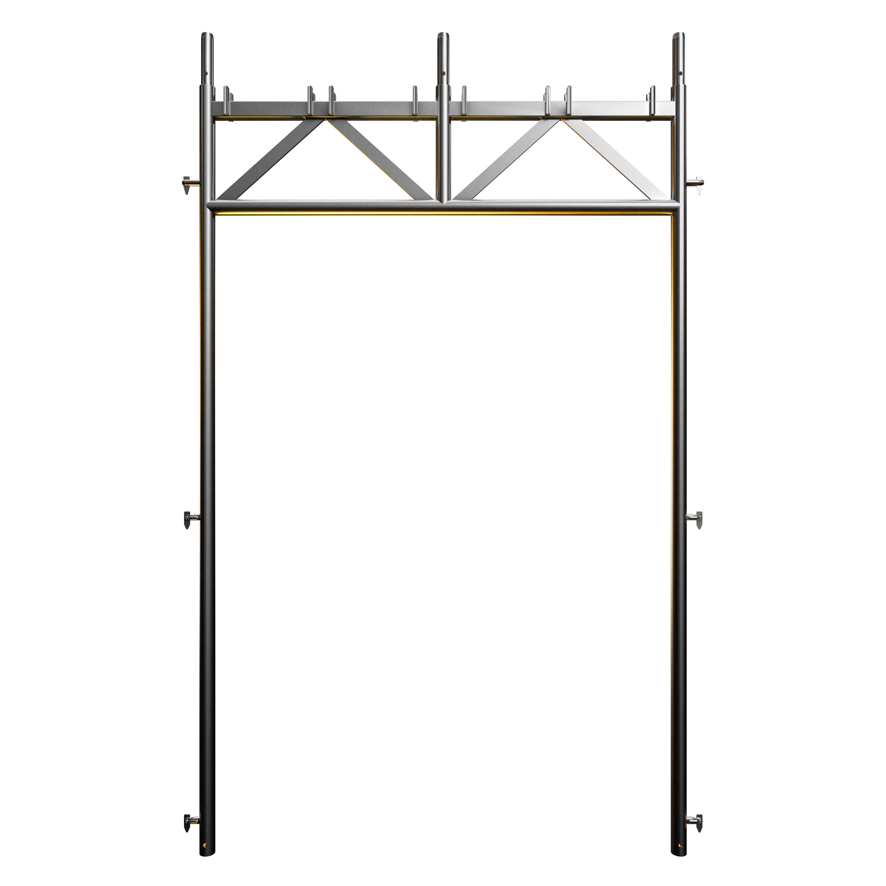 Stalen overgangsframe – tunnel