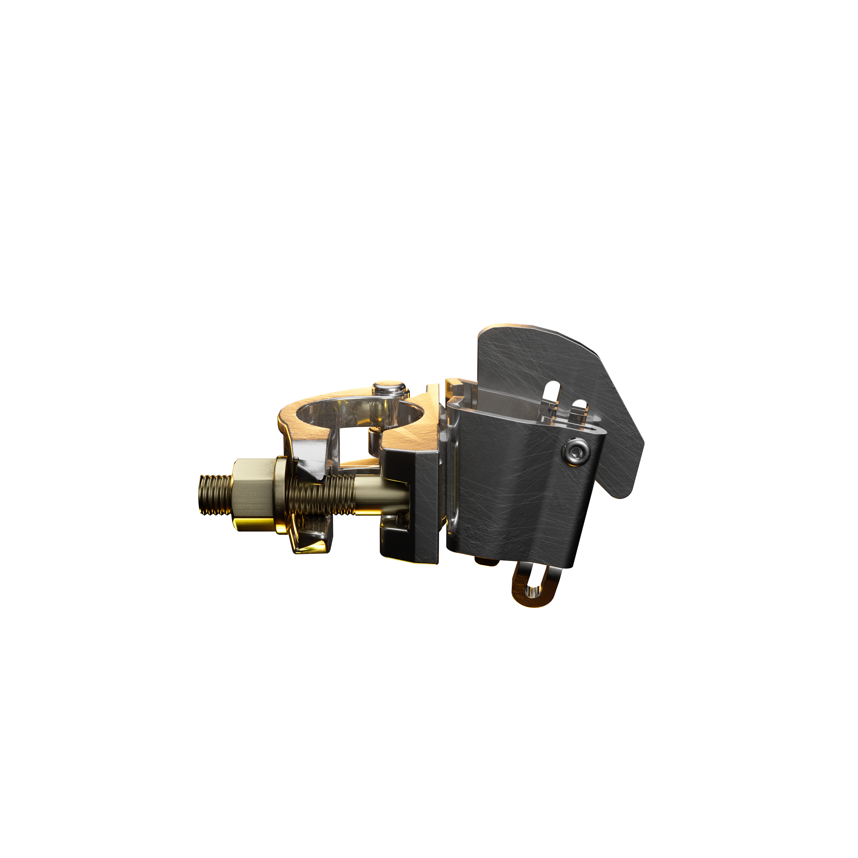 Bolt-on handrail connector