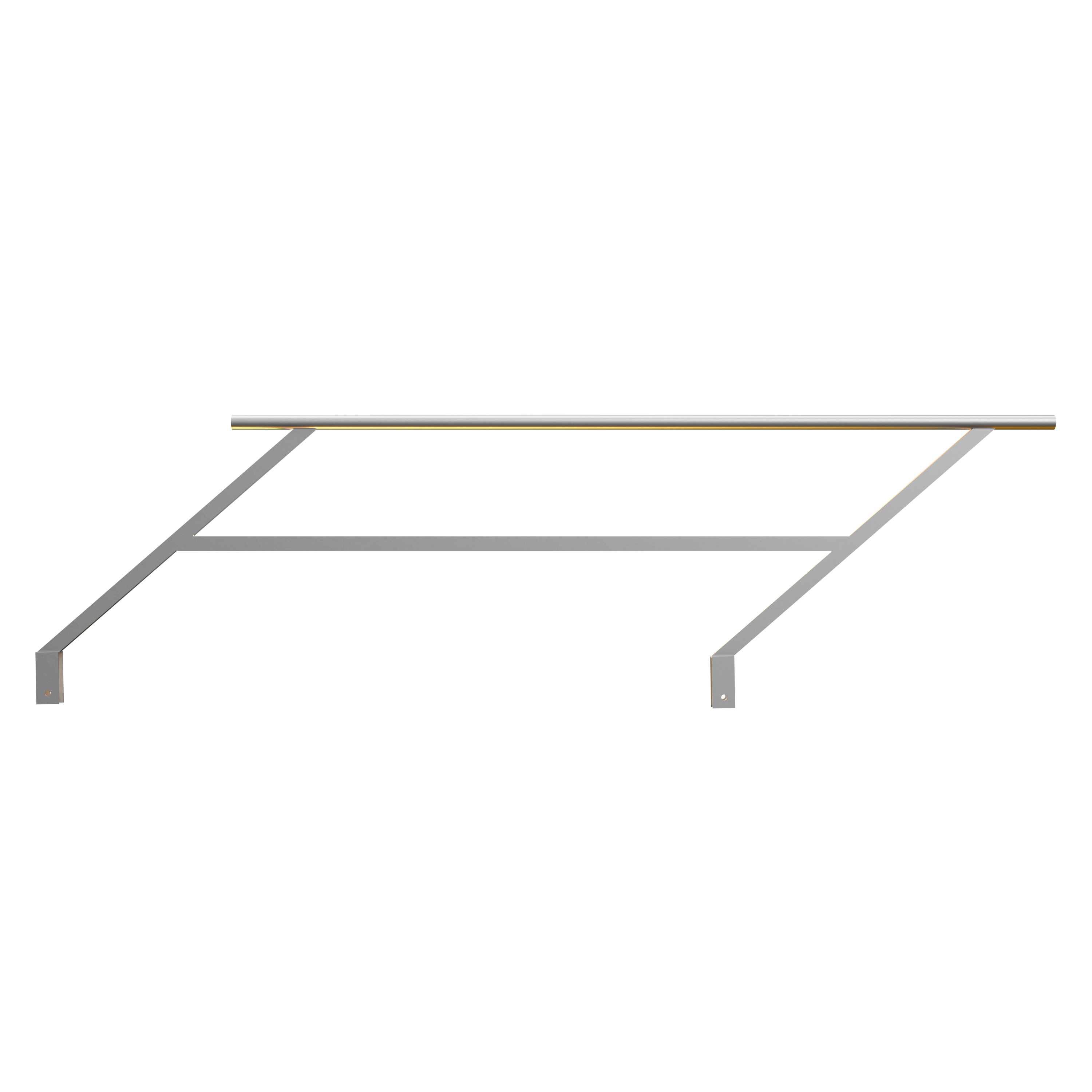 Internal handrail for stairs