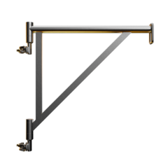 Jib with pulley